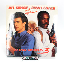 Lethal Weapon 3 Laserdisc Widescreen 1992 Warner Home Video