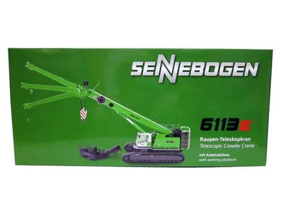 1:50 Scale ROS 00225.8 Sennebogen 6113E Telescopic Crawler Crane - BNIB