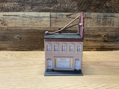 HO Scale Built Kit Faller City Building Barbara s Milch Bar With Wall Braced