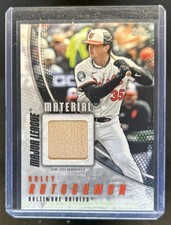 2025 Topps Update Adley Rutschman Major League Material Bat #MMU-AR Orioles