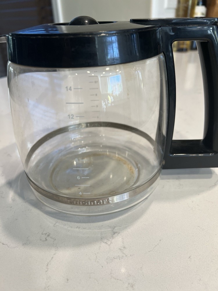 Cuisinart 14-Cup Coffee Pot Replacement Glass Carafe Cuisinart Cuisinart 14-Cup Coffee Pot Replacement Glass Carafe Cuisinart