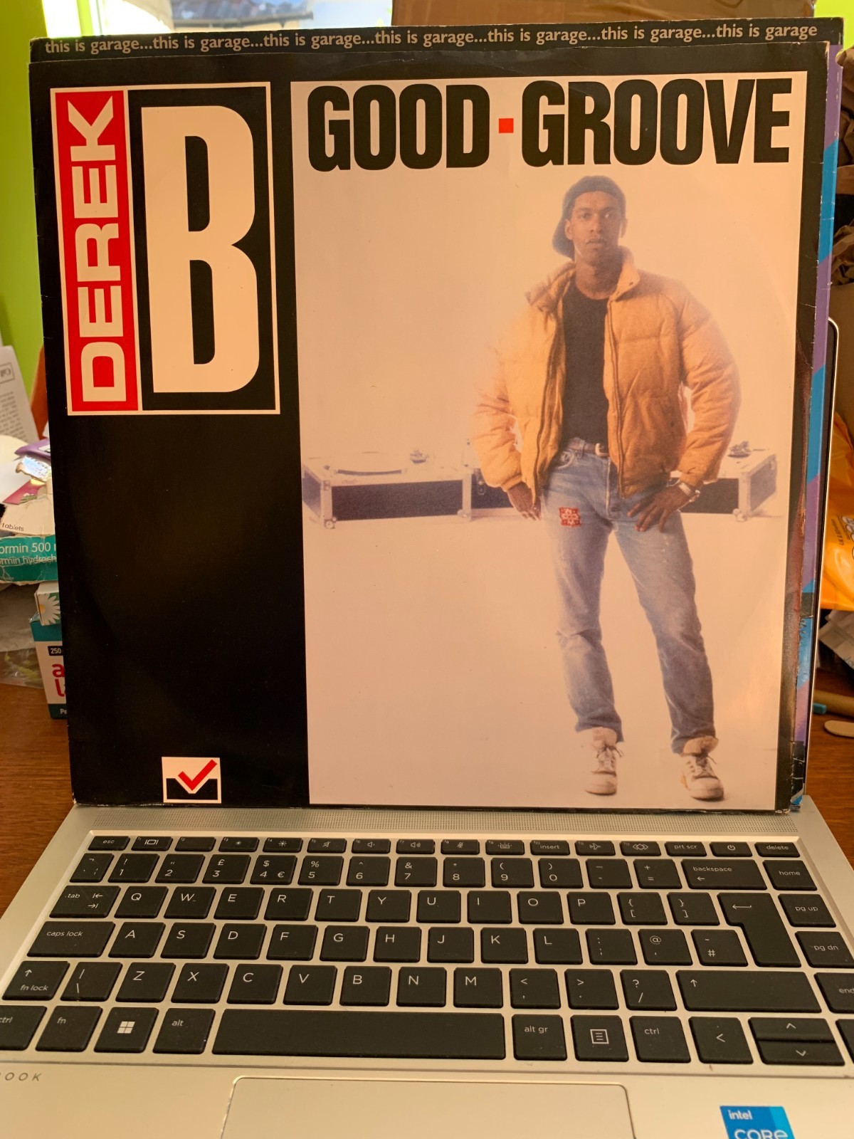 Derek B Good Groove 12"" vinyl UK Music of Life extended mix b/w instrumental