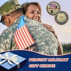 Military Challenge Coins, US Military Coins Veteran Challenge Coin - Stand for T