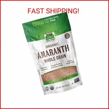 NOW Foods, Organic Amaranth Whole Grain, Sour...