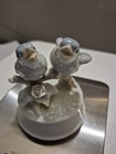 Vintage Otagiri Porcelain Birds Music Wind Up figurine, Works — photo 3
