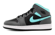 Jordan 1 Mid GS Grey Aqua - 554725-063 MT