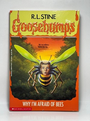 9th Print #17 Why I'm Afraid of Bees Goosebumps Book RL Stine Vintage VERY GOOD
