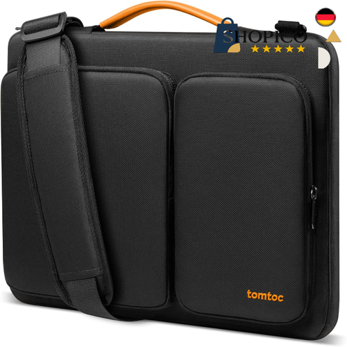 Sacoche de protection intégrale | Rotative à 360° | Sac à bandoulière pour ordinateur portable
