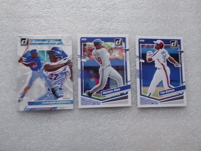 2023 DONRUSS - MONTREAL EXPOS 3 KARTEN BUNDLE MLB - RAINES/ALOU/GUERRERO