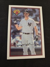 Bowman 1989 Don Mattingly #176 Base Set Baseball Card New York Yankees MLB
