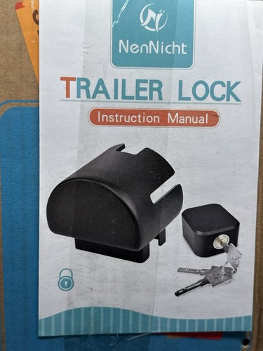 Lucchetto per Rimorchio, Serrature per Accoppiatore Rimorchio Antifurto Adatto da 2" e 2-5/16"-Inch - Foto 4 di 13
