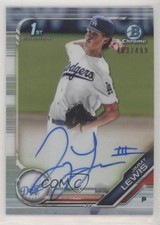 2019 Bowman Draft Chrome Pick Refractor 483/499 Jimmy Lewis #CDA-JL Auto 3ir