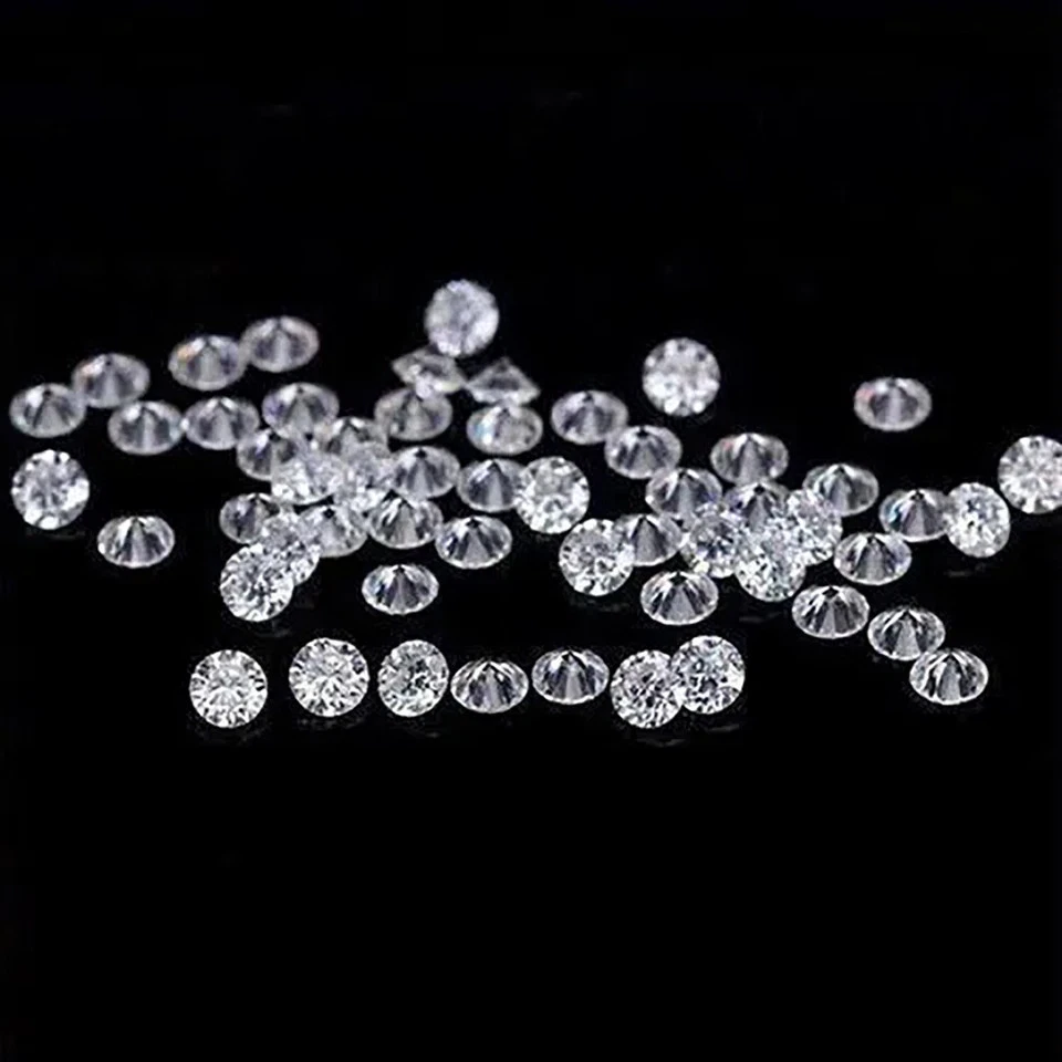 Loose Lab-Grown CVD Diamond LOT 4.00 MM D Color IF CLEARITY 1-10 PCS Certified - Image 2 of 4