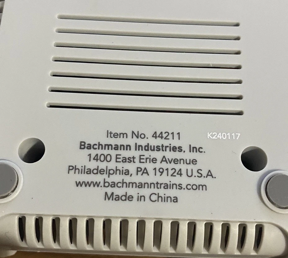 Bachmann 44211 E-Z Track Speed Controller with Power Cord - B1 - Image 2 of 3