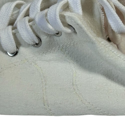 Roxy Pierview White Canvas Lace Up Low Top Cushion Sneaker Size 9 New w/Tag NWOB - Picture 6 of 16