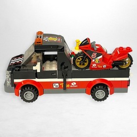 Lego City 60084 Racing Bike Transporter 2015 Set with Minifigures