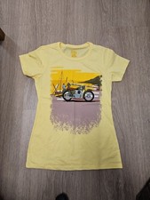 ROYAL ENFIELD CLASSIC SUNSET T-SHIRT YELLOW