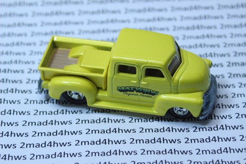 2016 Hot Wheels PAKET pull gelb 50er Chevy Truc ULTRA HOTS real riders