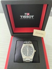 Tissot PRX/316L Quartz Black New Watch 40mm Men's Steel Watch T137.410.11.051.00