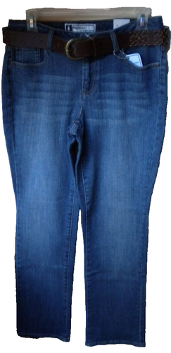 PROJECT by Carbon Denim Jeans Damen 6 Gürtel Demi-Boot Cut Medium Baumwollmischung - Bild 2 von 7