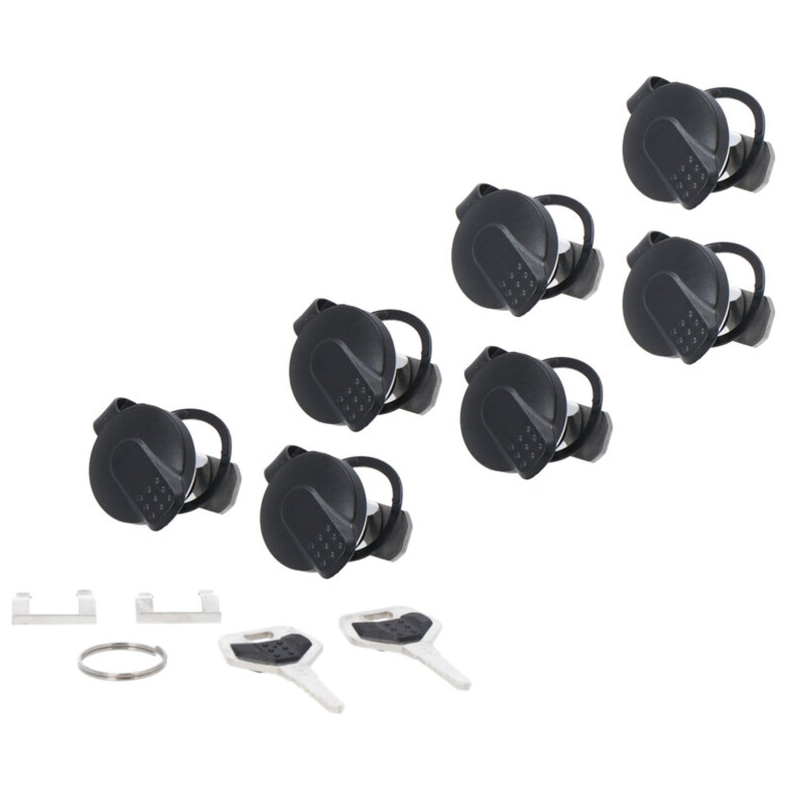 SW-MOTECH Lock Set (7 Pieces) For TRAX ADV And TRAX ION - Lock Cylinder