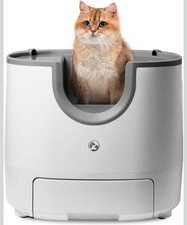 lettiera gatto autopulente usata