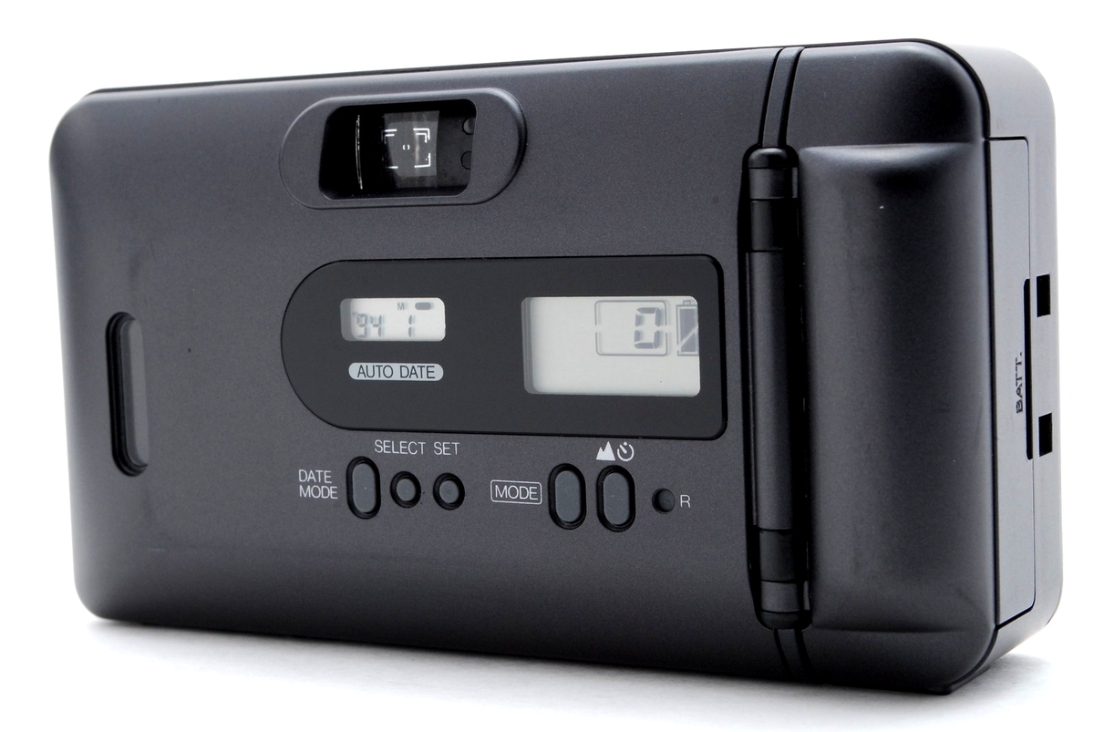 🎦 [N MINT] Konica BiG mini F Limited Black Point & Shoot