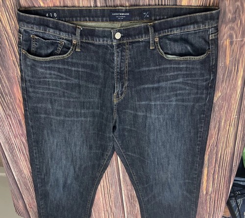 Jeans uomo Lucky Brand Dark 410 atletico slim scuro taglia 40x34 (misure 40x34) - Foto 9 di 13