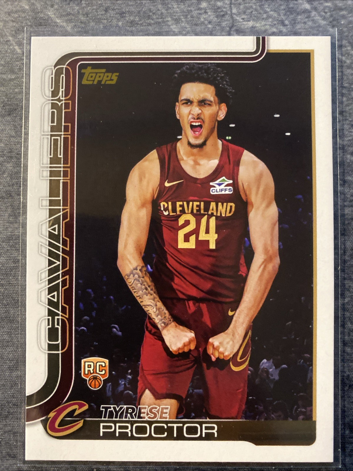 2025-26 Topps Golden Mirror Image Variations Tyrese Proctor Rookie RC #250 SSP