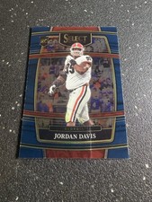 2022 Panini Select Draft Picks - Concourse Jordan Davis #80 Blue (RC) NFL Eagles
