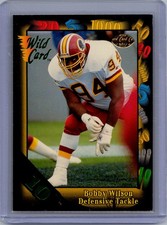 1991 Wild Card #138 Bobby Wilson 10 Stripe
