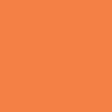 1/4 Yard 9x43 Riley Blake Confetti Cottons "Tangerine" Orange Solid Quilt Fabric