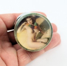 VINTAGE PINUP NUDE STEERING WHEEL SUICIDE BRO...