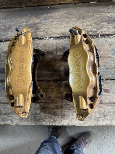 Subaru impreza wrx Sti 4 Topf Brembo Bremssättel vorne Bug Blob Hawk Eye