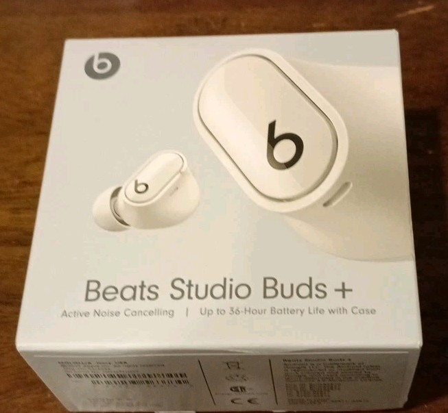 Beats Studio Buds + Active Noise Cancelling Earbuds - Ivory | eBay