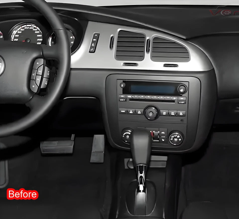 8" Carplay Android 15 para Chevrolet Monte Carlo 2006-2007 radio de coche estéreo GPS Foto 4 de 4