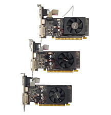 LOT OF 3 PNY Nvidia GeForce GT 610 1 GB DDR3 PCI Video Card - VCGGT610XPB