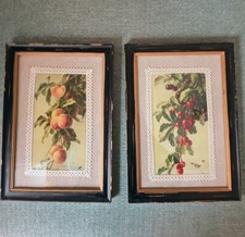 2er Set Bilder Wechselrahmen holz/ alt / Außenmaß 33 x 23,5 cm