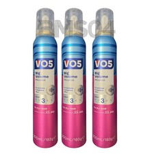 Image of 3 x 200ml VO5 Big Volume Hair Mousse Perfect For Fine Hair