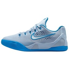 Nike Kobe 9 Slip Resistant Low top Basketball Shoes Gray Blue Unisex IM6642-400