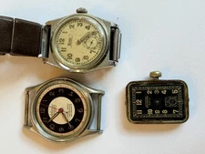 Vintage Mechanical Watch Lot 6 - Atlantic, Swiss - Parts Repair Resale