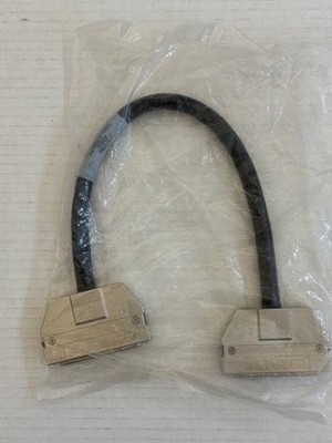 AMP DB68-M to DB68-M SCSI Cable, 16'' p/n: 669867-001, Gold Contacts EMI/RFI NEW!