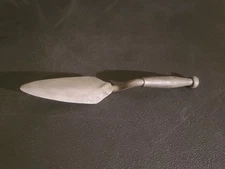 EXTREMELY RARE Solid CAST IRON One Solid Piece Brick Pointing Trowel