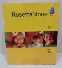 NEW Factory Sealed Rosetta Stone Thai Level 1 Version 2 V2 PC/Mac Software