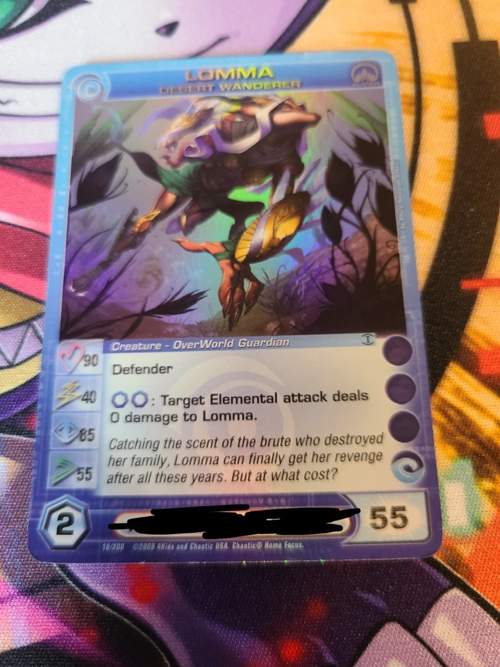 Chaotic TCG Lomma Desert Wanderer -Super Rare - Moderate Play - Image 2 of 3