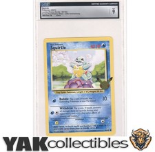 2021 POKEMON FIRST PARTNER JUMBOS #63 SQUIRTLE MINT CGC 9