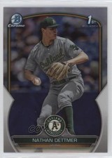 2023 Bowman Draft Chrome Refractor Nathan Dettmer #BDC-146 13rw