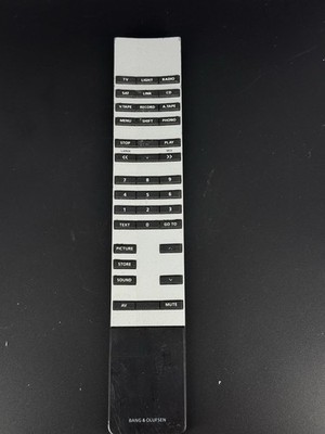 BANG & OLUFSEN BEOLINK 1000 リモコン Bang & Olufsen Beolink 1000 Remote Control CRT TV AV CD VHS PHONO