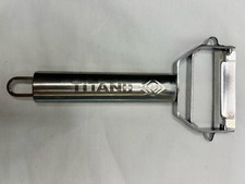 Titan SS Julianne/Vegetable/Multipurpose Peeler Kitchen Prep Utensil Tool Gadget