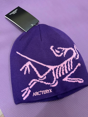 Arc'teryx Bird Head Toque Beanie Orca Purple Wool Unisex Winter